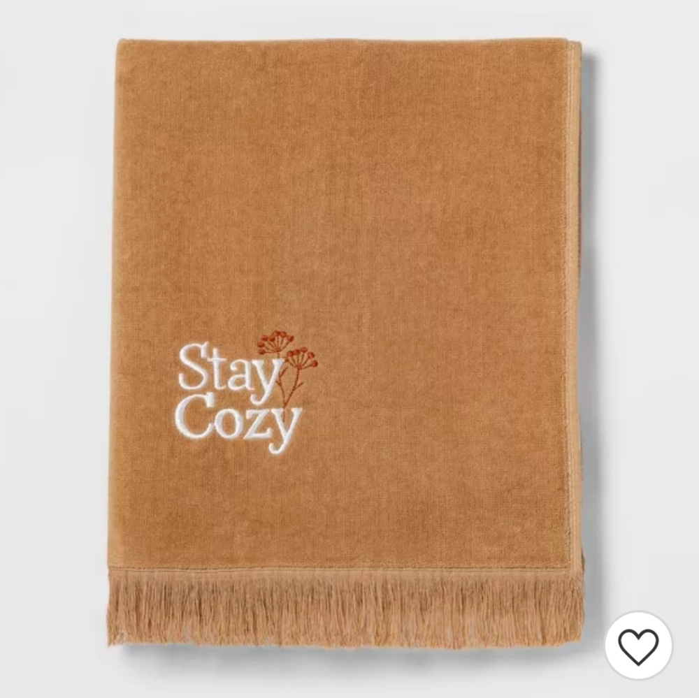 NWT Threshold Terry Cloth Hand Towel